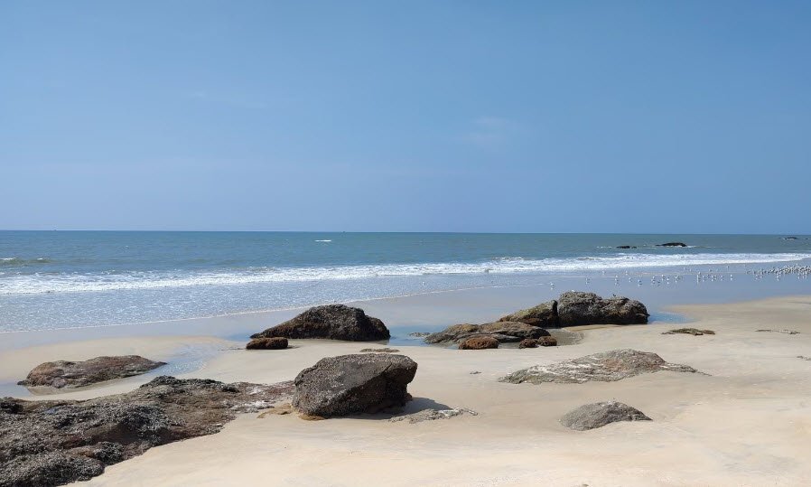Mukka Beach, Karnataka, India